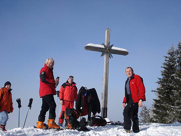 14 Am Ebenschlaggipfel 1543 m